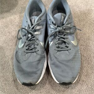 Nike Metallic Gray Sneakers